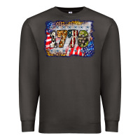 Smoke 1776 4th of july background Premium Sweatshirt - BarkalooDesign