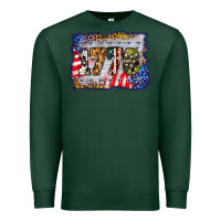 Sports Green 1776 4th of july background Premium Sweatshirt - BarkalooDesign