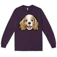 Plum cocker spaniel Long Sleeve Tee - Jasminsmagicworld