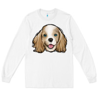 White cocker spaniel Long Sleeve Tee - Jasminsmagicworld