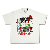 Pistachio mooey christmas cow Urban Heavy Tee - CowGirlArtShop