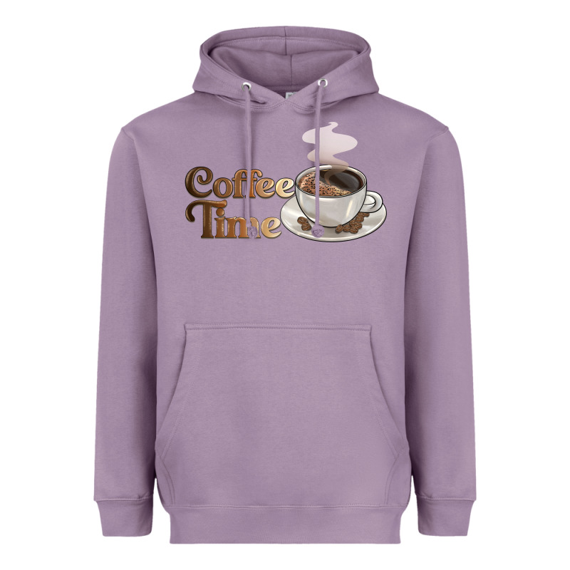Coffee Time Heavyweight Hoodie by BarkalooDesign | Teevron