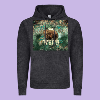 Stay Wild Bear Tumbler Vintage Hoodie Designed By Howdyjamesfarm