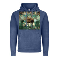 Vintage Denim Stay wild Bear tumbler Vintage Hoodie - HowdyJamesFarm