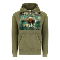 Vintage Olive Stay wild Bear tumbler Vintage Hoodie - HowdyJamesFarm