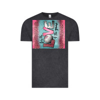 Vintage Black for the love of the game volleyball Vintage Tee - Jasminsmagicworld