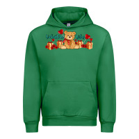 Emerald valentines vibes with gifts and bear Urban Hoodie - AdoDesignShop