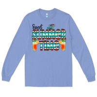 Colony Blue sweet summer time cocktail Long Sleeve Tee - CowCowDesign