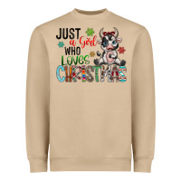 Mushroom just a girl who loves christmas Heavyweight Sweatshirt - CowhideDigitalArt