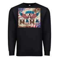 Black american mama Premium Sweatshirt - BarkalooDesign