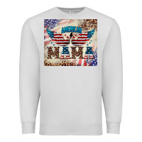 Dove Grey american mama Premium Sweatshirt - BarkalooDesign