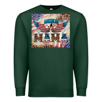 Sports Green american mama Premium Sweatshirt - BarkalooDesign