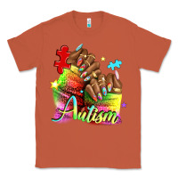 Copper Black woman Autism nails Classic Tee - NancyCooperArtShop