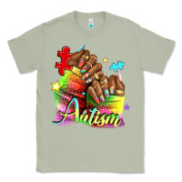 Matcha Black woman Autism nails Classic Tee - NancyCooperArtShop