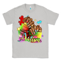 Moon Dust Black woman Autism nails Classic Tee - NancyCooperArtShop