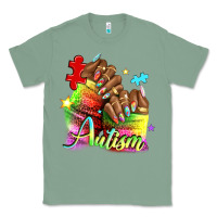 Sage Black woman Autism nails Classic Tee - NancyCooperArtShop