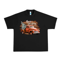 Merry Christmas Truck Urban Heavy Tee | Teevron