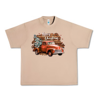 Burro merry christmas truck Urban Heavy Tee - CowGirlArtShop