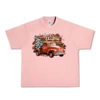 Salmon merry christmas truck Urban Heavy Tee - CowGirlArtShop