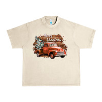 Sandshell merry christmas truck Urban Heavy Tee - CowGirlArtShop
