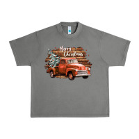 Tornado merry christmas truck Urban Heavy Tee - CowGirlArtShop