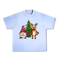 Grape Ice merry christmas gnomes, reindeer Urban Heavy Tee - RanaPortraitStore