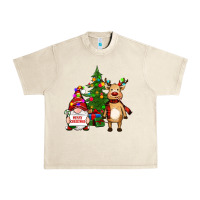 Sandshell merry christmas gnomes, reindeer Urban Heavy Tee - RanaPortraitStore