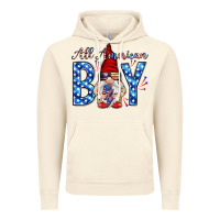 Vintage Artic All American boy with gnome Vintage Hoodie - HowdyJamesFarm