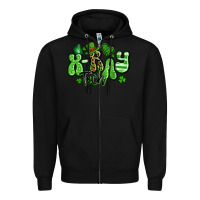 Black x ray tech st patrick's day Zipper Hoodie - Artiststas