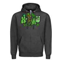 Charcoal Heather x ray tech st patrick's day Zipper Hoodie - Artiststas