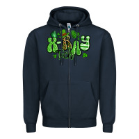 Navy x ray tech st patrick's day Zipper Hoodie - Artiststas