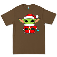 Baby Yoda Christmas Santa Claus Premium Tee | Teevron