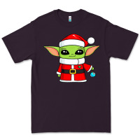 Plum baby yoda christmas santa claus Premium Tee - trangStudio
