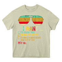 Mossy I Want to Break Free to Ride My Bicycle Want It All Heavy Core Tee - Bettercallsaul