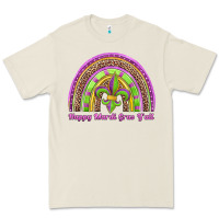 Happy Mardi Gras Y'all Rainbow Premium Tee | Teevron