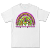 White happy mardi gras y'all rainbow Premium Tee - Jasminsmagicworld