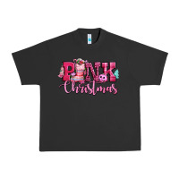 Pigment Black pink christmas Urban Heavy Tee - CowGirlArtShop