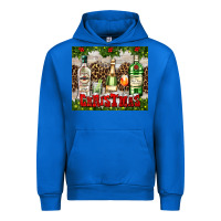 Cobalt christmas cocktail party Urban Hoodie - AdoDesignShop