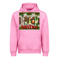 Fuchsia Pink christmas cocktail party Urban Hoodie - AdoDesignShop