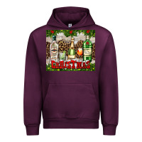 Mauve Wine christmas cocktail party Urban Hoodie - AdoDesignShop