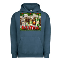 Pigment Midnight Navy christmas cocktail party Urban Hoodie - AdoDesignShop