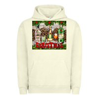 Pigment Pistachio christmas cocktail party Urban Hoodie - AdoDesignShop