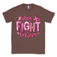 Chestnut pray fight believe breast cancer Classic Tee - texasbilliewilder