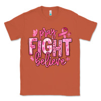 Copper pray fight believe breast cancer Classic Tee - texasbilliewilder