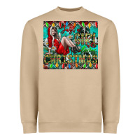 Mushroom Just A Girl Who Loves Christmas Heavyweight Sweatshirt - CowhideDigitalArt