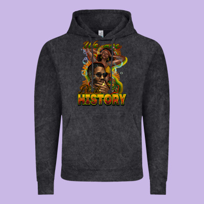 We Are Black History Vintage Hoodie Designed By Howdyjamesfarm