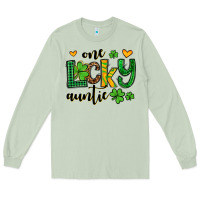 Matcha One lucky auntie St. Patrick's Long Sleeve Tee - OliviaCreatesArt