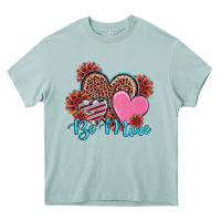 Arona valentine's day be mine hearts sunflower Heavy Core Tee - RanaPortraitStore