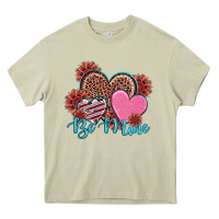 Mossy valentine's day be mine hearts sunflower Heavy Core Tee - RanaPortraitStore