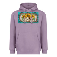 Lavender western mother's day mini  cup Heavyweight Hoodie - BarkalooDesign